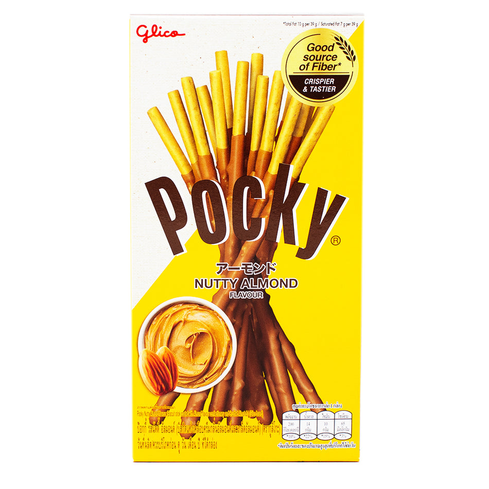 Glico Pocky Nutty Almond 43g (Thailand) - 10 Pack