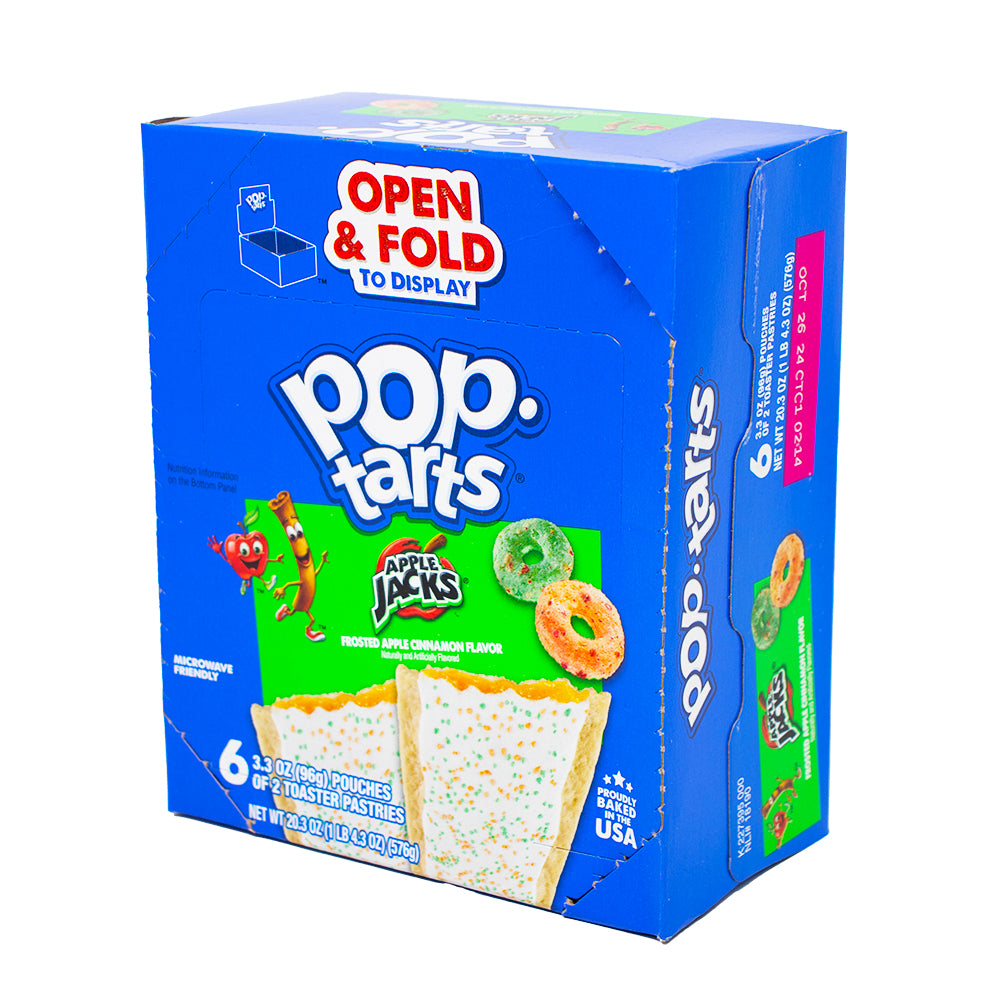 Pop-Tarts Frosted Apple Jacks 576g - 1 Pack