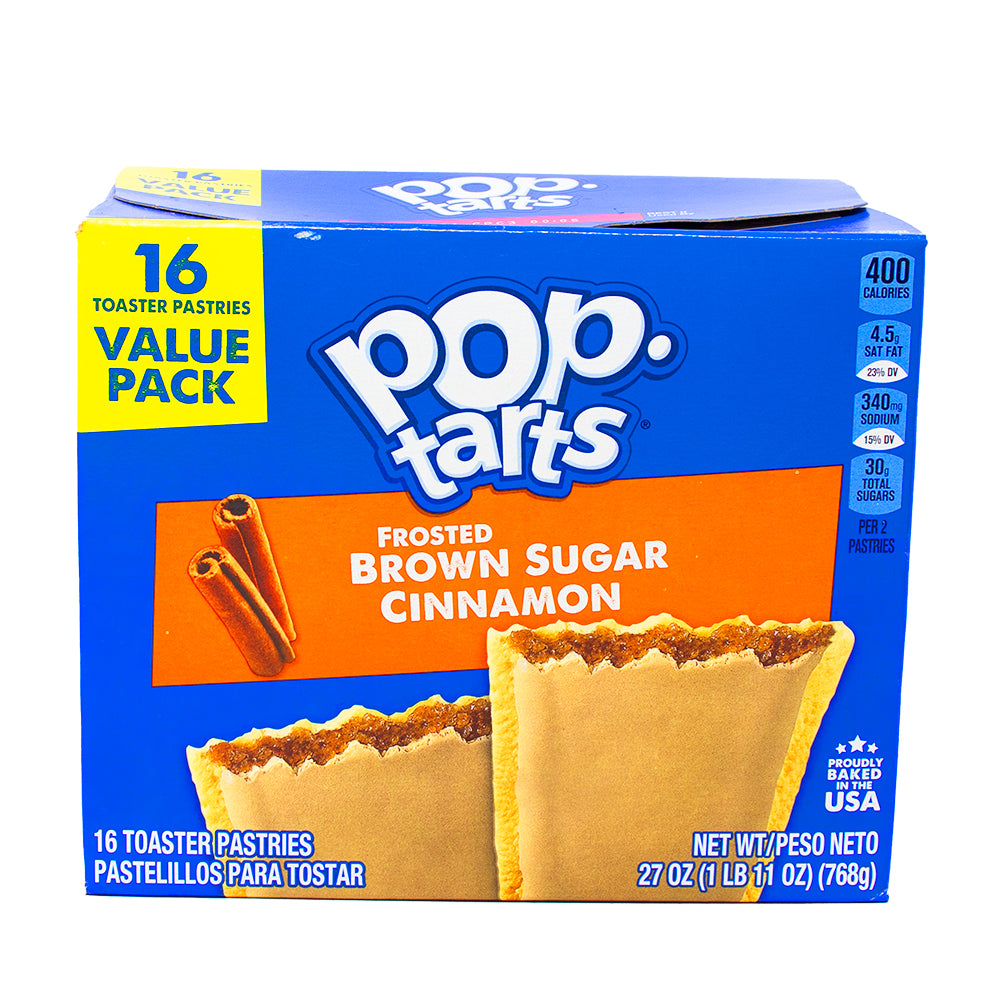 Pop-Tarts Frosted Brown Sugar Cinnamon 16 Pack 27oz - 1 Pack