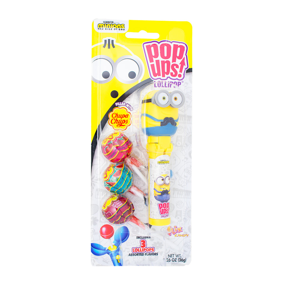 Minions Pop-Ups Lollipop Set 36g - 12 Pack