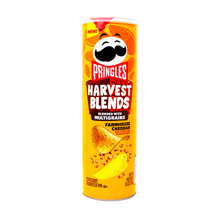 Pringles Harvest Blends Farmhouse Cheddar 5.5oz  - 14 Pack