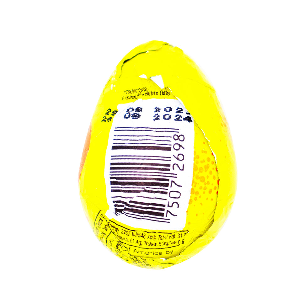 Reese's Peanut Butter Filled Mini Filled Foil Egg (UK) 34g - 48 Pack  Nutrition Facts Ingredients