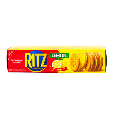 Ritz Crackers Sandwich with Lemon (Korea) - 96g - 24 pack