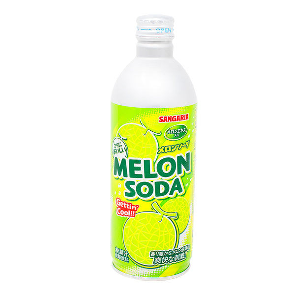 Sangaria Ramu Melon Soda (Japan) - 500mL - 24 Pack
