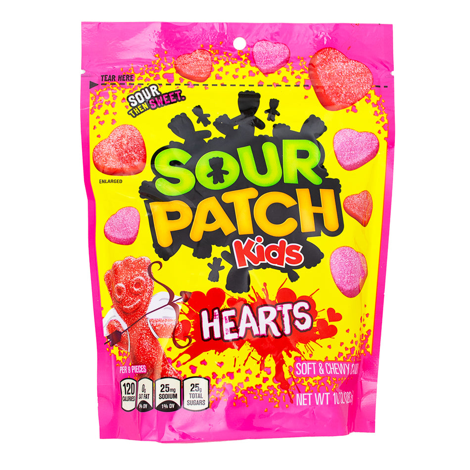 Sour Patch Kids Hearts Stand Up Bag 10oz - 6 Pack