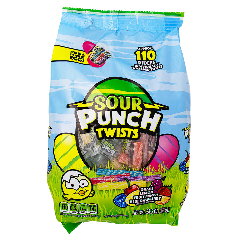 Sour Punch Easter Mix Twists 24.5oz - 1 Bag