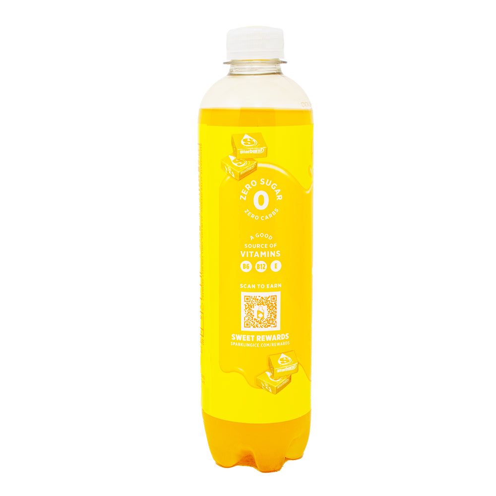 Sparkling Ice Starburst Lemon Zero Sugar 502.8mL - 12 Pack