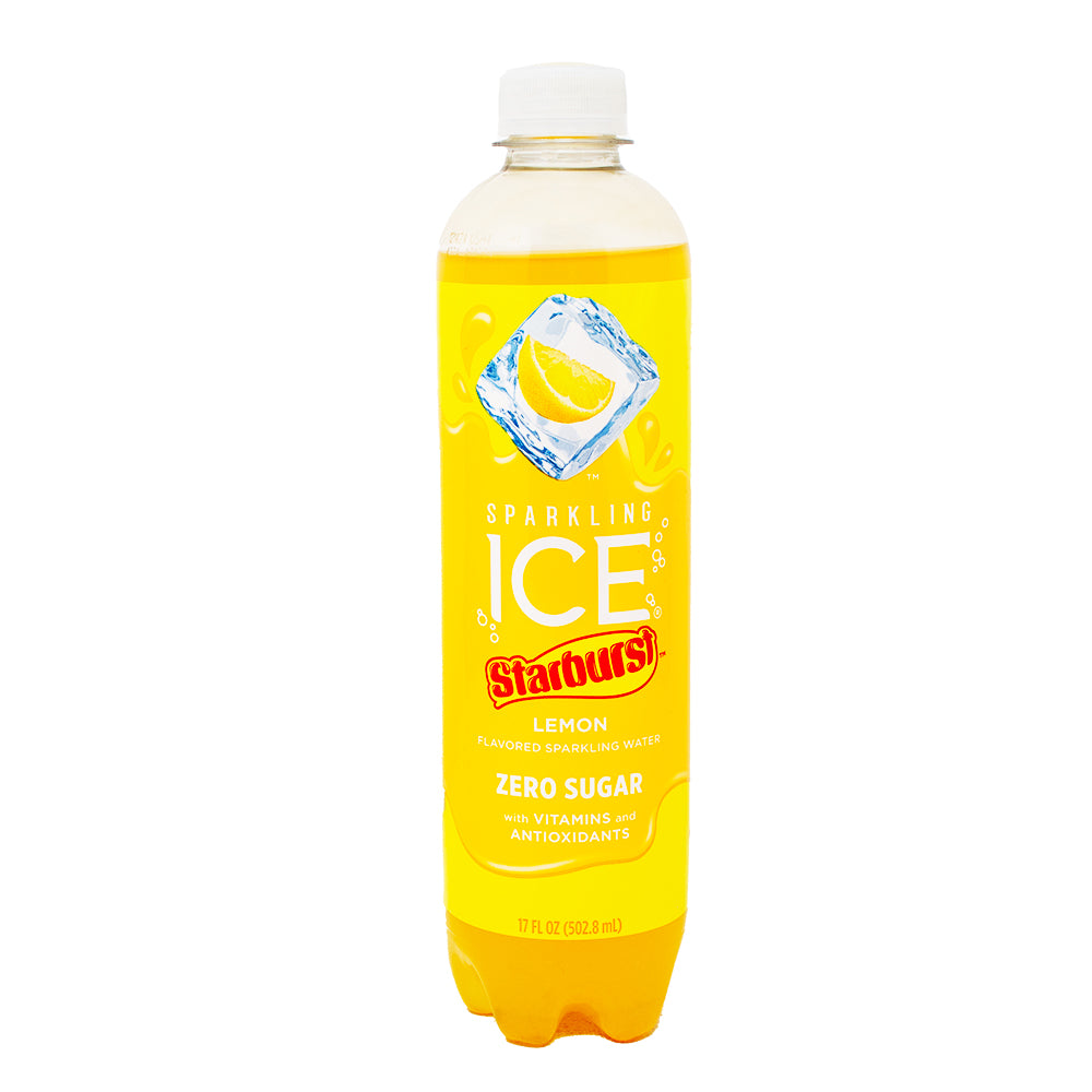 Sparkling Ice Starburst Lemon Zero Sugar 502.8mL - 12 Pack