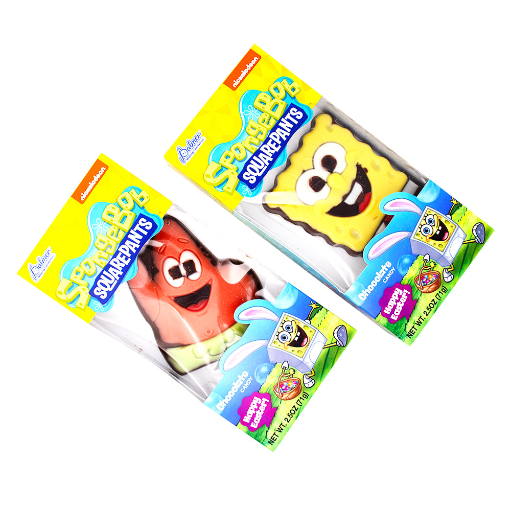 Spongebob Squarepants Chocolate Figure 2.5oz - 24 Pack