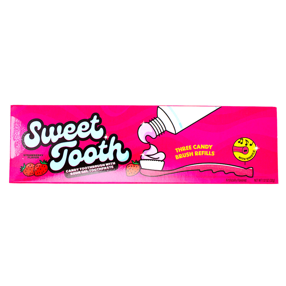 Sweet Tooth Candy Toothpaste and Toothbrush 1.12oz - 18 Pack
