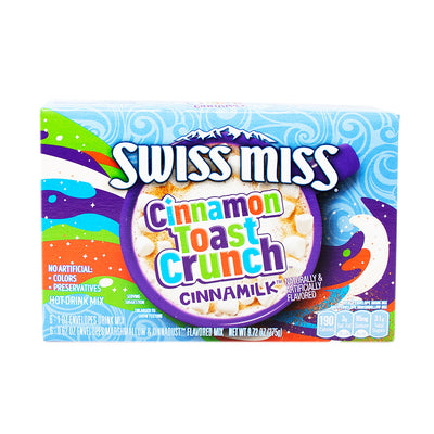 Swiss Miss Cinnamon Toast Crunch 6 Pouches 9.72oz - 8 Pack