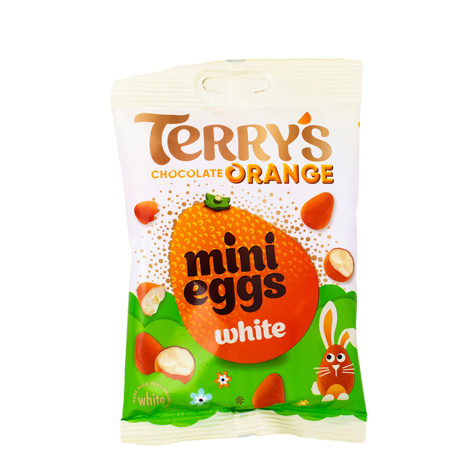 Terry's White Chocolate Orange Mini Eggs (UK)  80g - 12 Pack