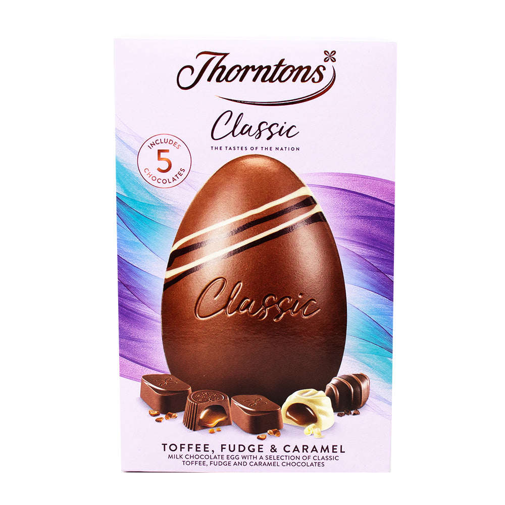 Thorntons Favourites Toffee, Fudge & Caramel Easter Egg (UK) 150g - 6 Pack