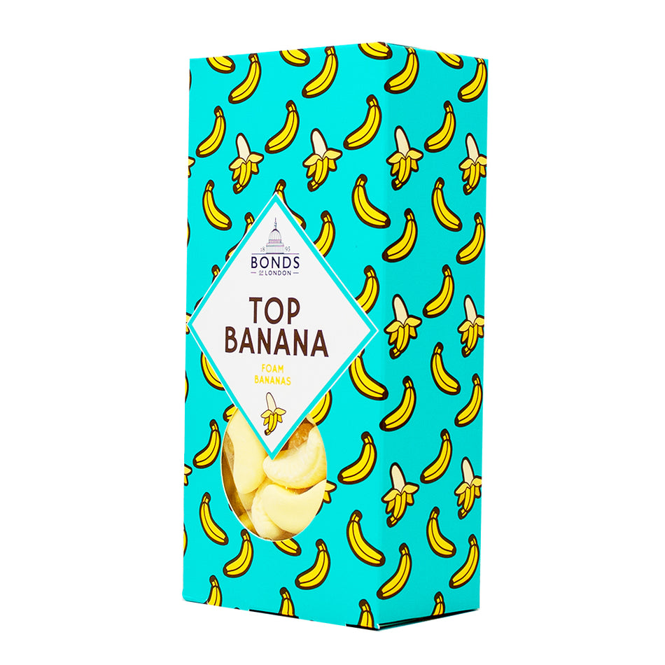 Bonds Gift Box Top Banana (UK) 140g - 12 Pack - British Candy - Gummy Candy - Candy Store