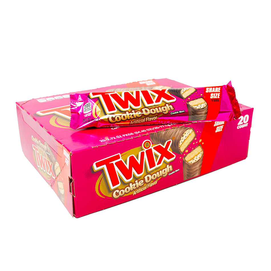 Twix Cookie Dough Share Size 2.72oz - 20 Pack