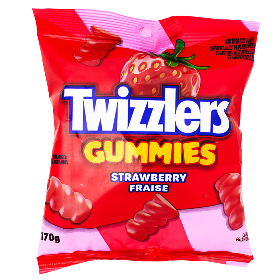 Twizzlers Gummies Strawberry 170g - 10 Pack