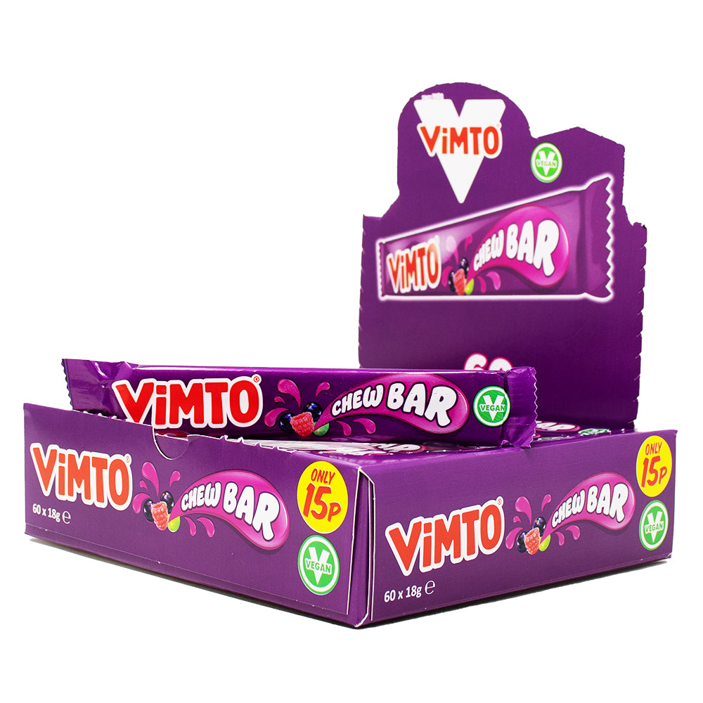 Swizzel's Vimto Chew Bar (UK) 18g - 60 Pack