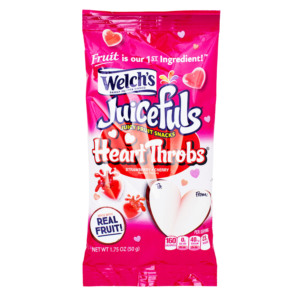 Welch's Juicefuls Heart Throbs - 1.75oz - 12 Pack