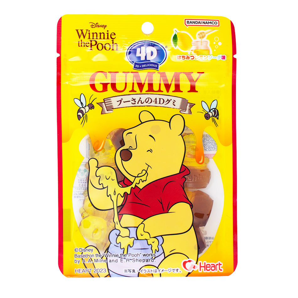 Winnie the Pooh 4D Gummies (Japan) 72g - 8 Pack