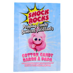 Shock Rocks Popping Candy Cotton Candy - 24 Pack