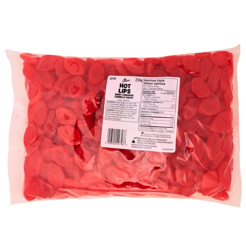 Allan Hot Lips Cinnamon Bulk Candy Nutrition Facts - Ingredients