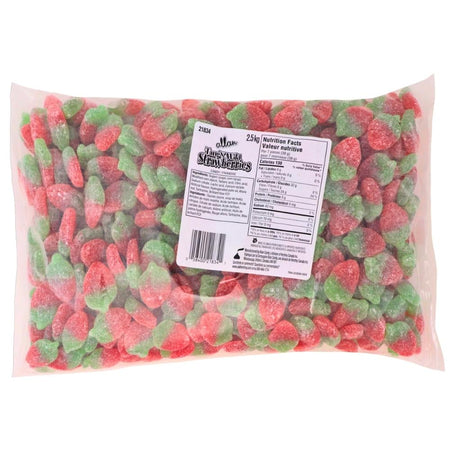 Allan Tangy Wild Strawberries Gummy Candies-Bulk Candy Nutrition Facts - Ingredients