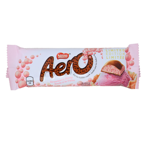 Aero Strawberry Scoop 42g - 24 Pack