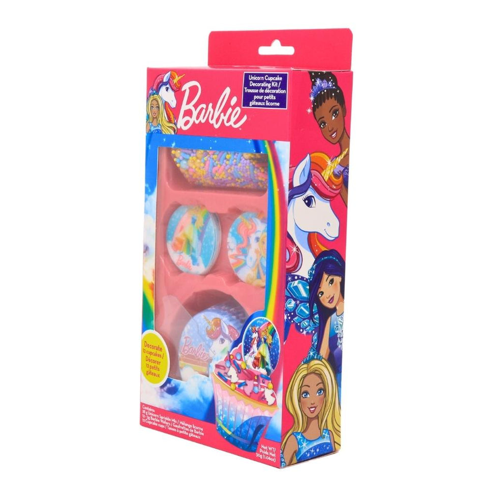 Barbie Cupcake Deco Kit - 12 Pack