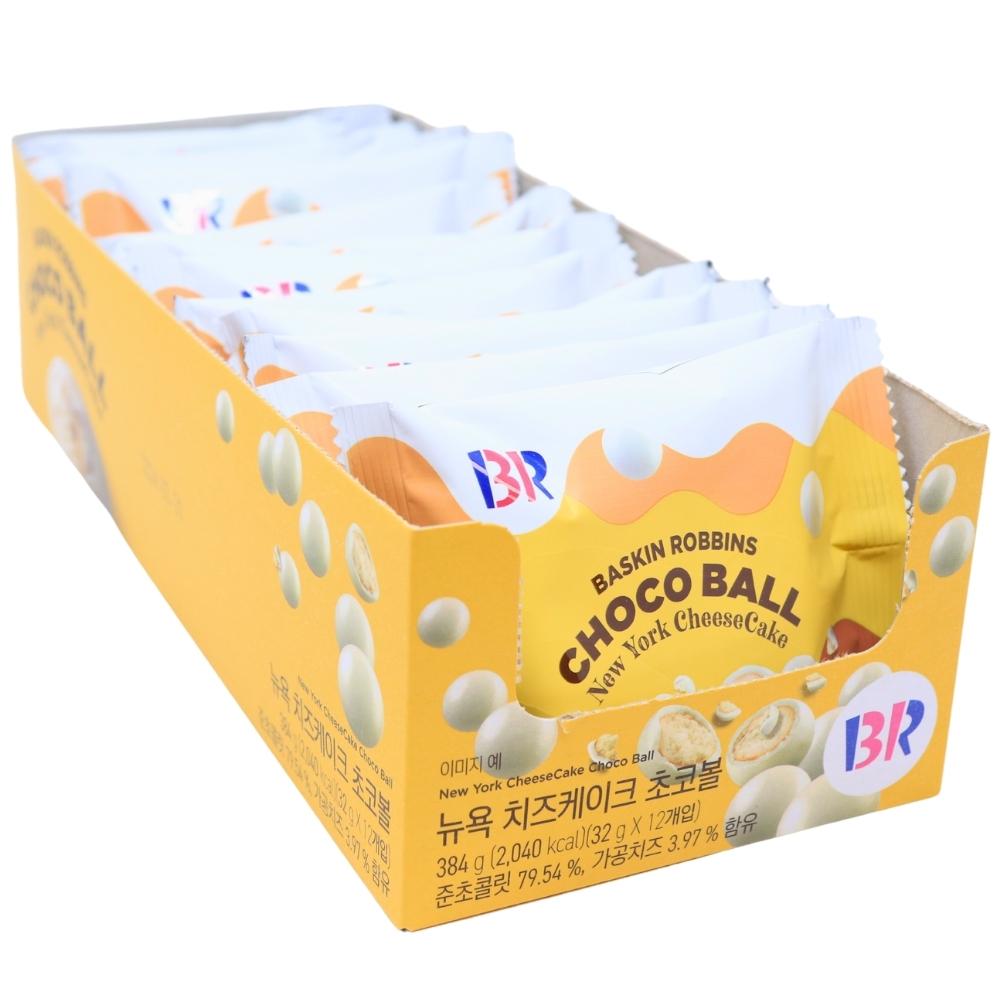 Baskin Robbin New York Cheese Cake Choco Balls (Korea) 32g - 18 Pack - Snack - Candy Store - Wholesale Candy - Baskin Robbins Candy