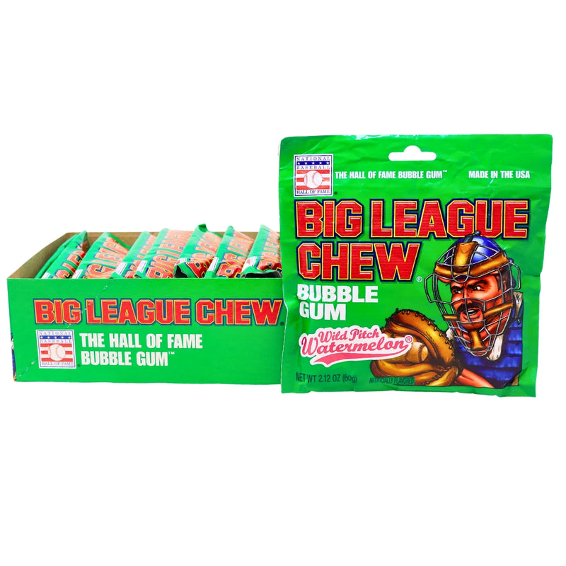 Big League Chew Original Bubblegum 2.12oz Pouch - 12ct