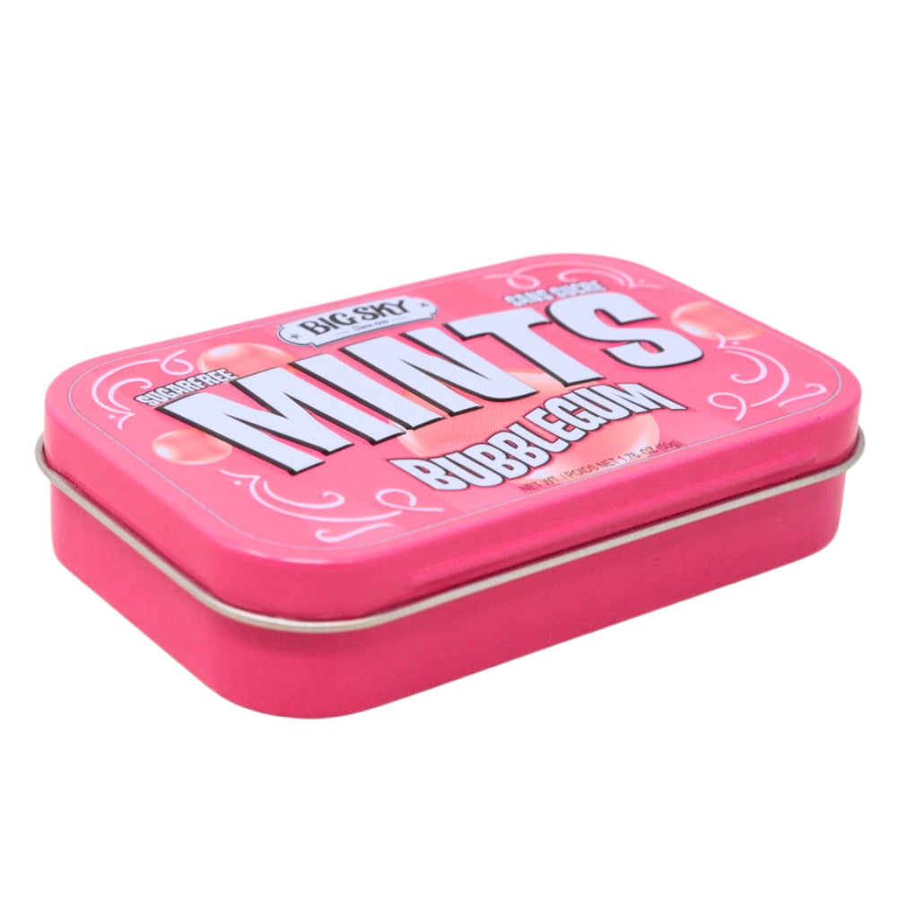 Big Sky Mints Bubble Gum - 50g - 6 Pack - Bubble Gum - Candy Store - Mints - Mint Candy