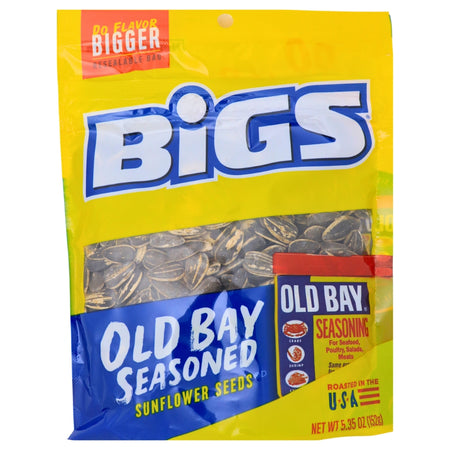 Bigs Old Bay Seasoned Sunflower Seeds - 12 Pack