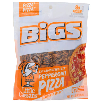 Bigs Sunflower Seeds Little Ceasars Pizza 5.35oz - 12 Pack