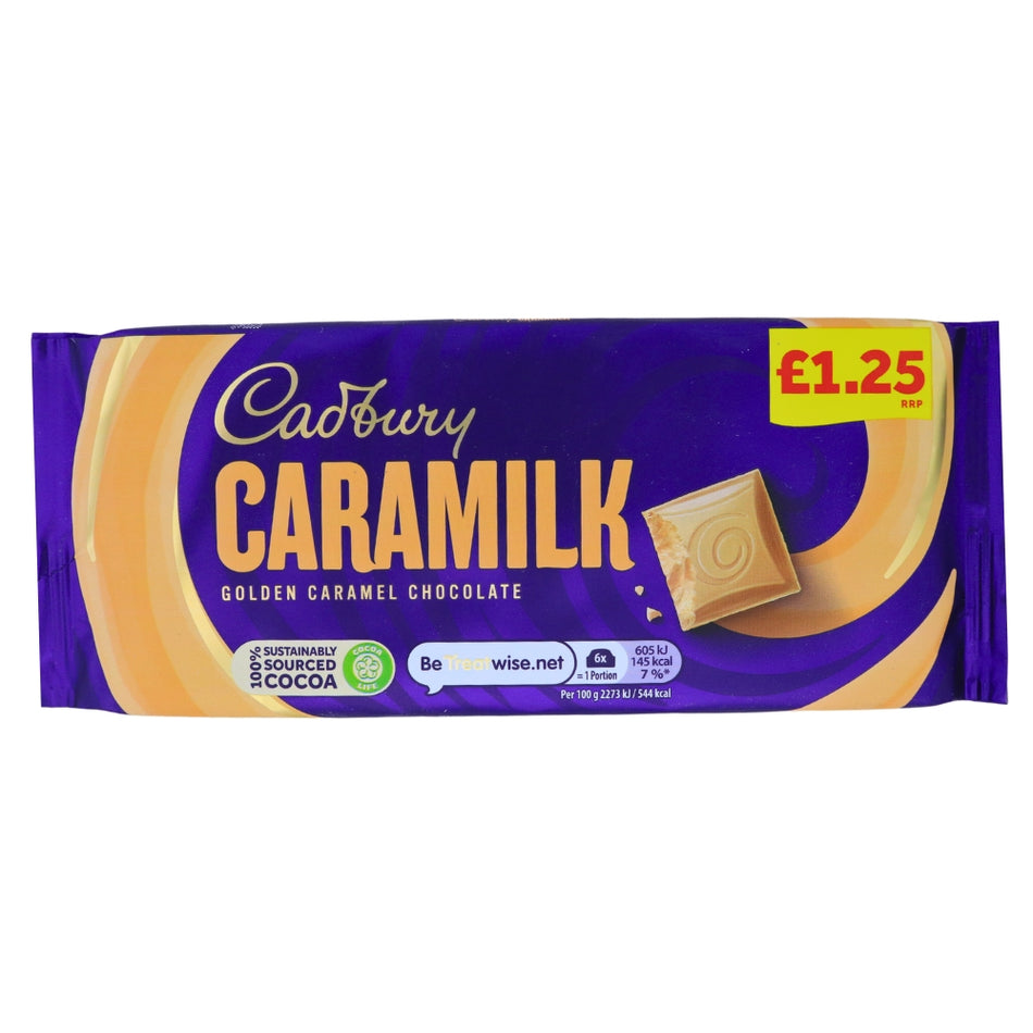 Cadbury Caramilk UK 80g- Pack