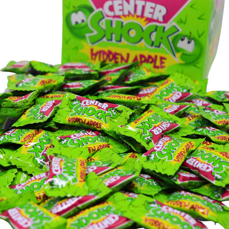 Center Shock Hidden Apple - 1 Pack - Sour Candy - Candy Store - Wholesale Candy - Chupa Chups Lollipops - Lollipop - German Candy