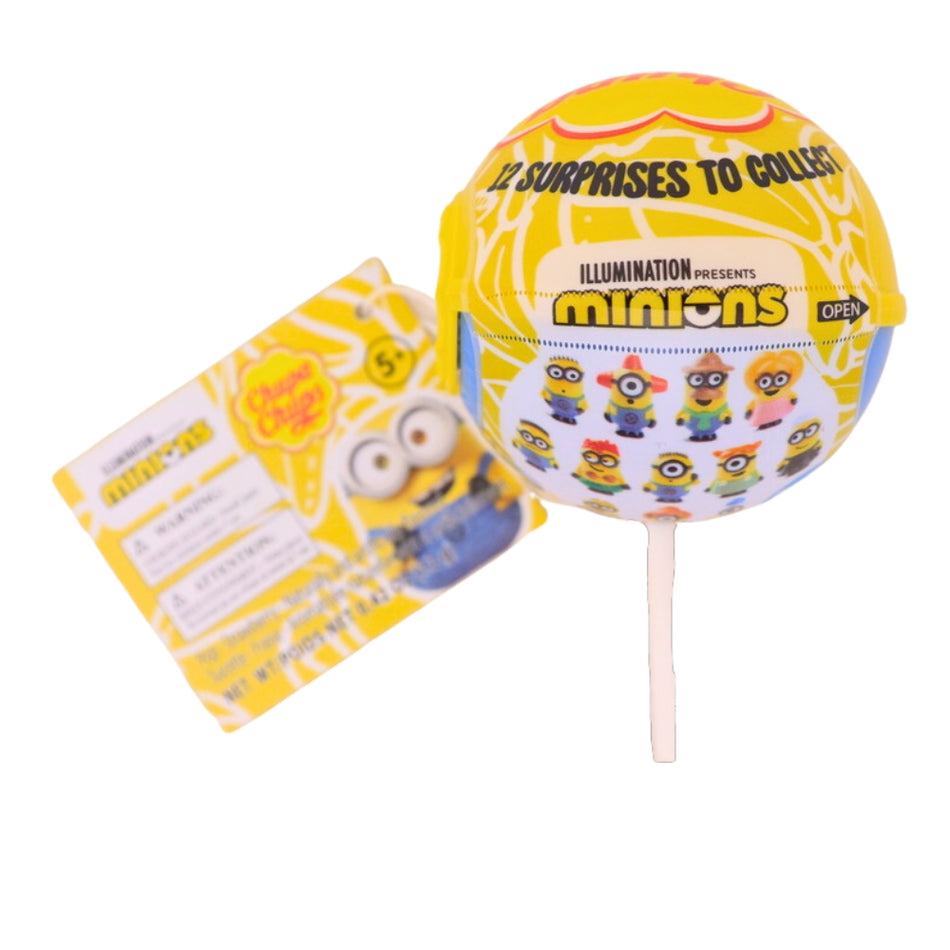 Chupa Chups + Surprise Minions - 16 Pack - Candy Store - Chupa Chups - Chups Chups Lollipops - Minions