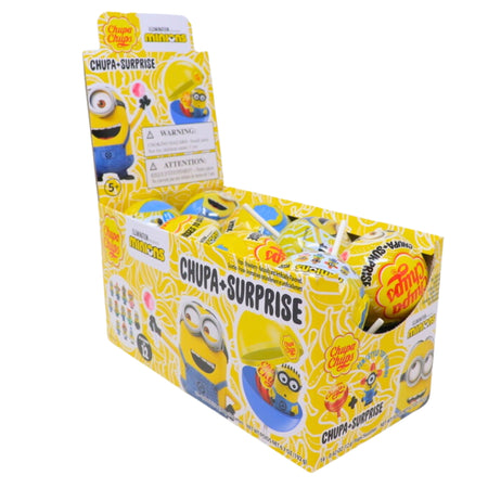 Chupa Chups + Surprise Minions - 16 Pack - Candy Store - Chupa Chups - Chups Chups Lollipops - Minions