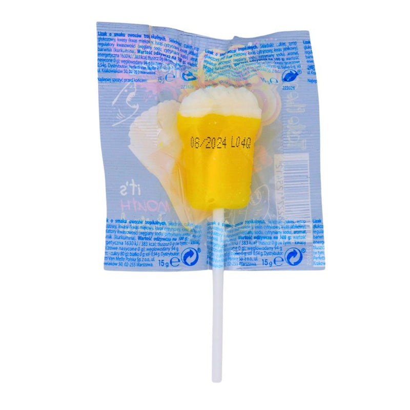 Chupa Chups Tropical Drink  Lollipops-15g - 45 Pack Nutrition Facts Ingredients