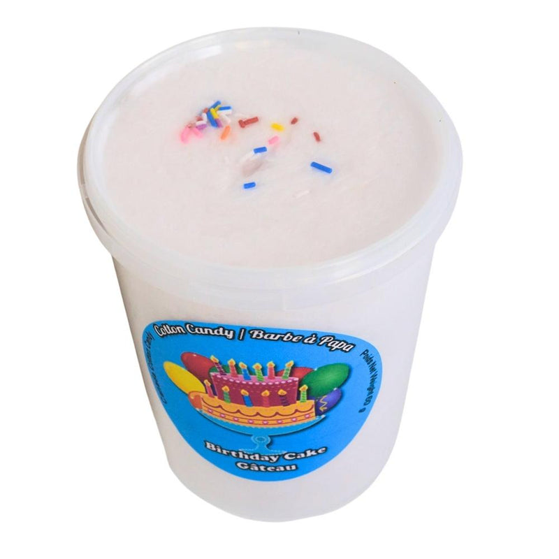 Cotton Candy Birthday Cake 60g - 10 Pack