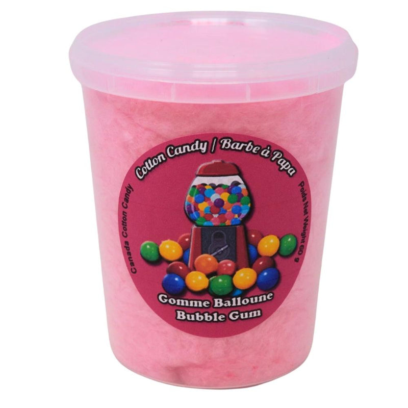 Cotton Candy Bubble Gum 60g - 10 Pack