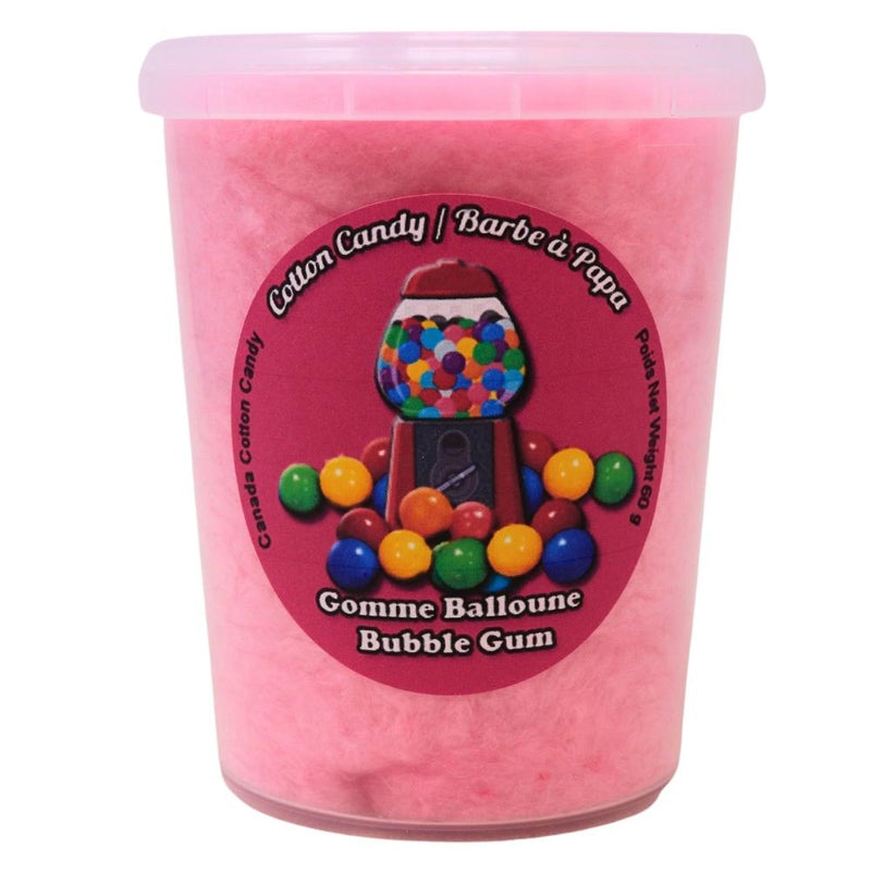 Cotton Candy Bubble Gum 60g - 10 Pack