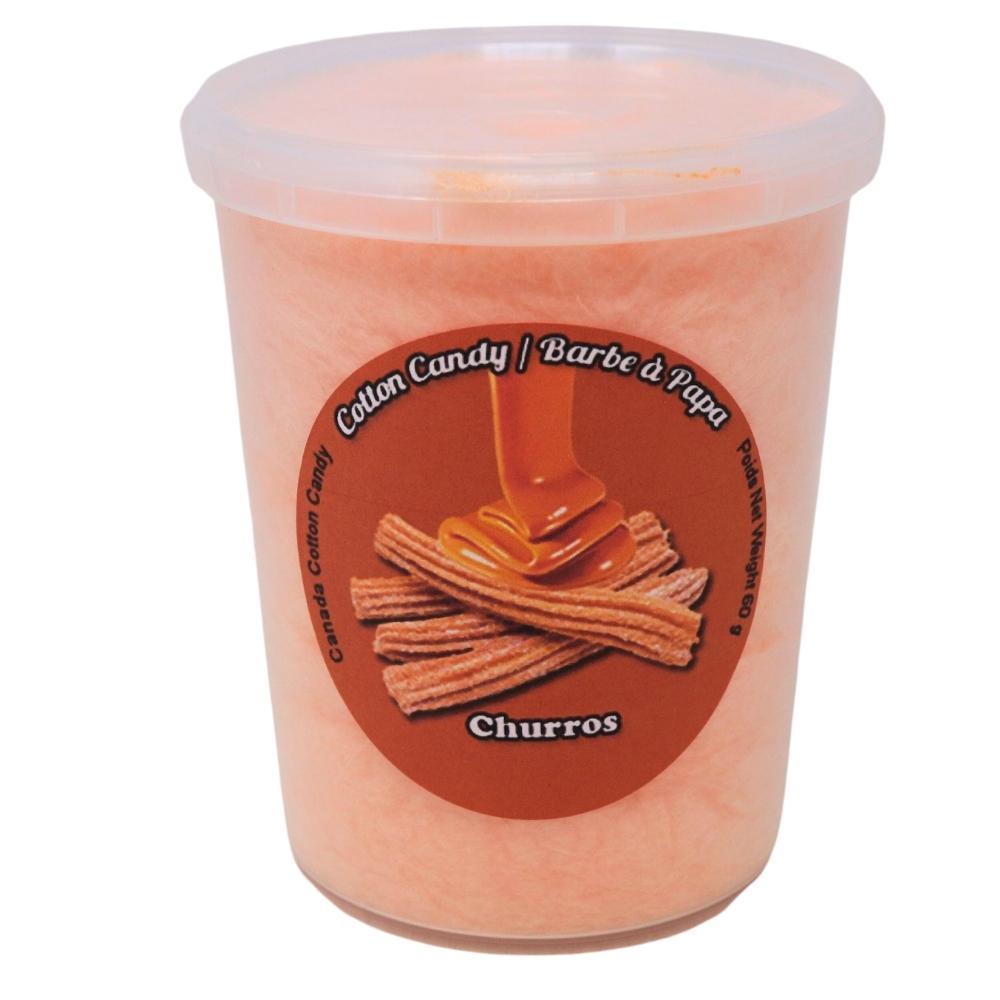 Cotton Candy Churro 60g - 10 Pack