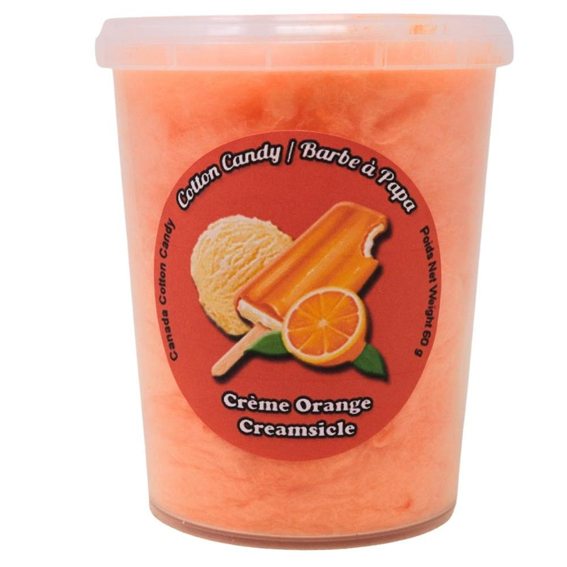 Cotton Candy Orange Creamsicle 60g - 10 Pack