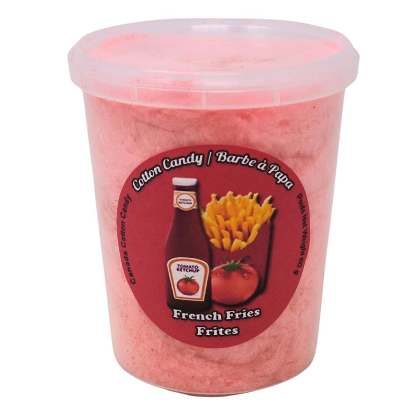 Cotton Candy French Fries & Ketchup 60g - 10 Pack