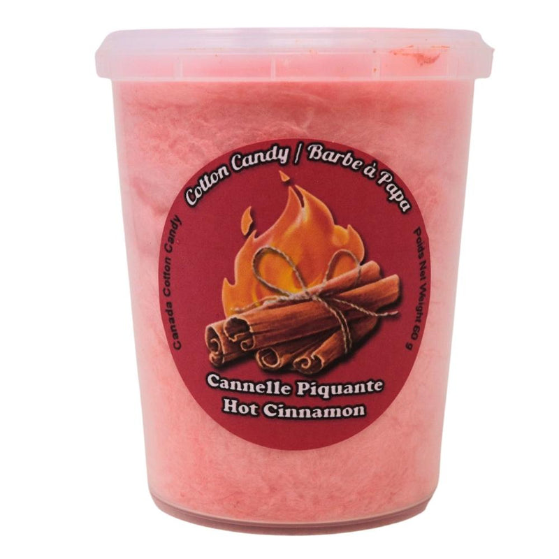 Cotton Candy Red Hot Cinnamon 60g - 10 Pack