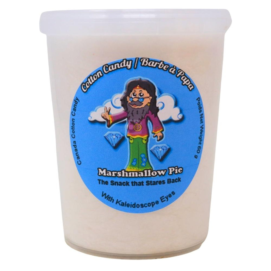 Cotton Candy Marshmallow Pie 60g - 10 Pack - Canadian Candy - Cotton Candy - Candy Store - Old Fashioned Candy