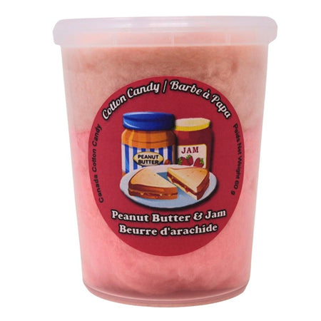 Cotton Candy Peanut Butter & Jam 60g - 10 Pack