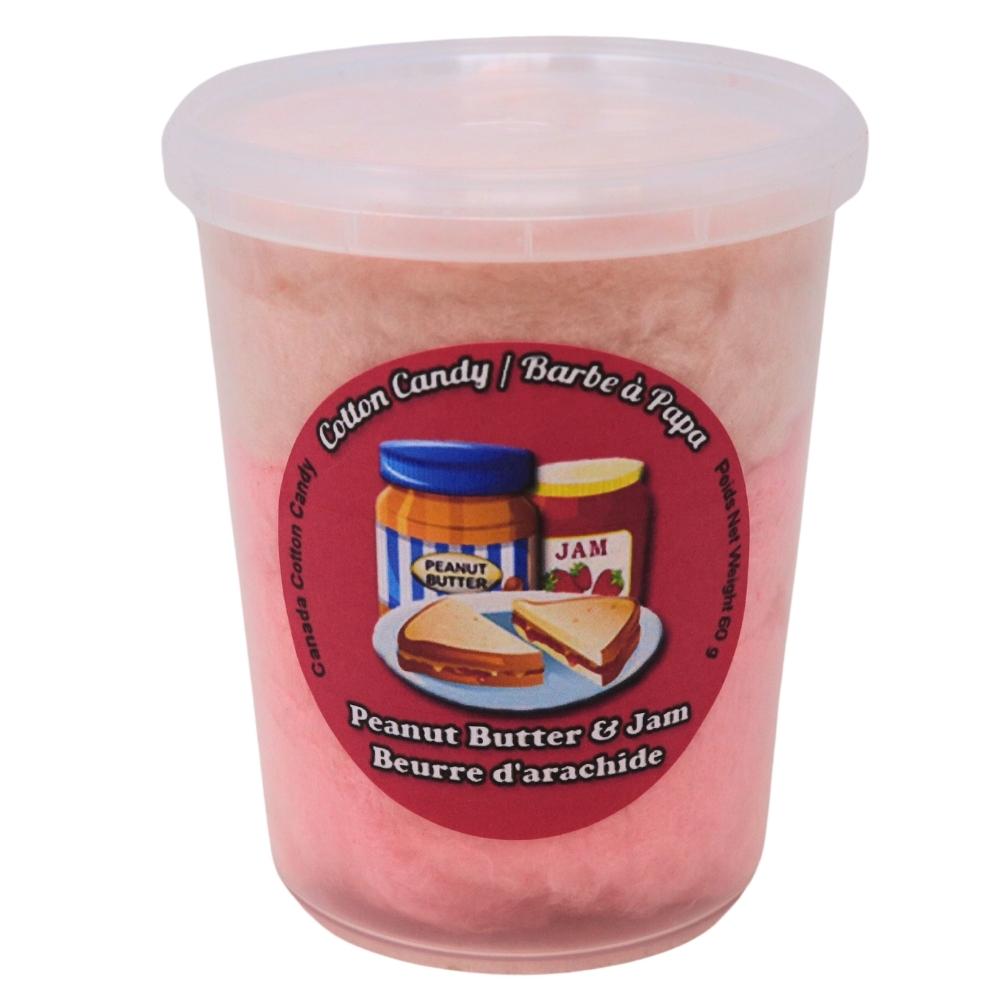 Cotton Candy Peanut Butter & Jam 60g - 10 Pack