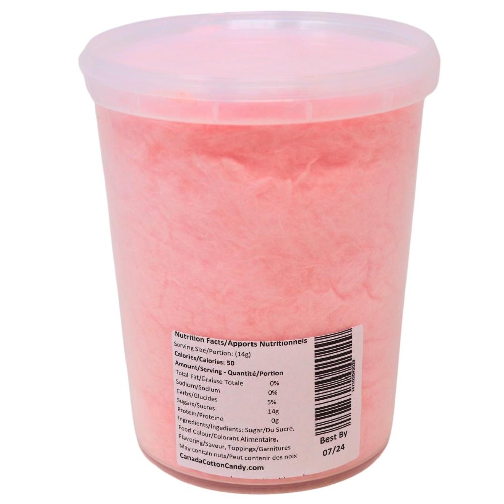 Cotton Candy Red Velvet Cake 60g - 10 Pack Nutrition Facts Ingredients