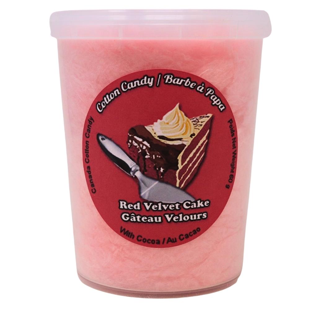 Cotton Candy Red Velvet Cake 60g - 10 Pack